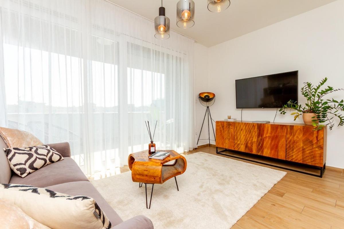 Apartament 3br Premium Skyline Penthouse W Ac By Nw Budapeszt
